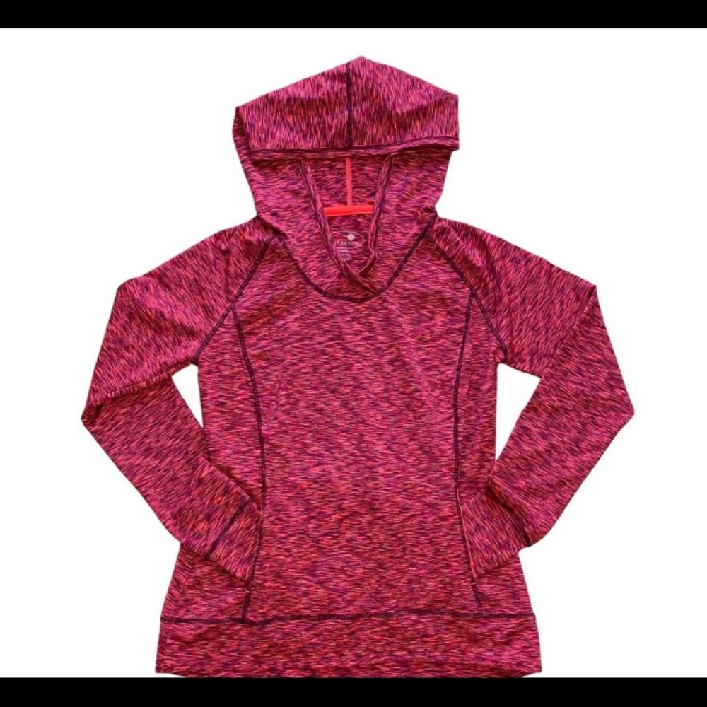 Tangerine Active Space Dye Hoodie Sz M
